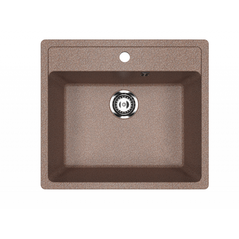 Кухонная мойка 56х50см терракот ULGRAN Classic U-104-307