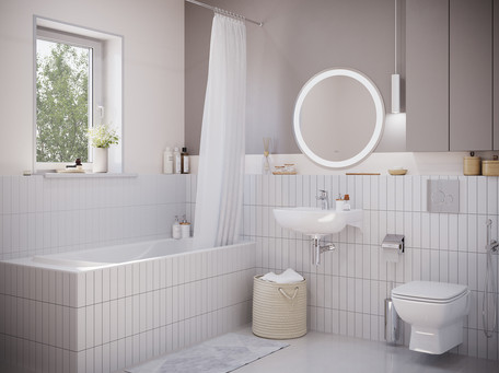 Раковина Santek Лонги 550х420 отверстие под смеситель 1WH501755