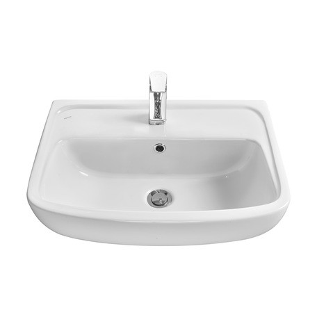 Раковина Santek Лонги 600х420 отверстие под смеситель 1WH501756