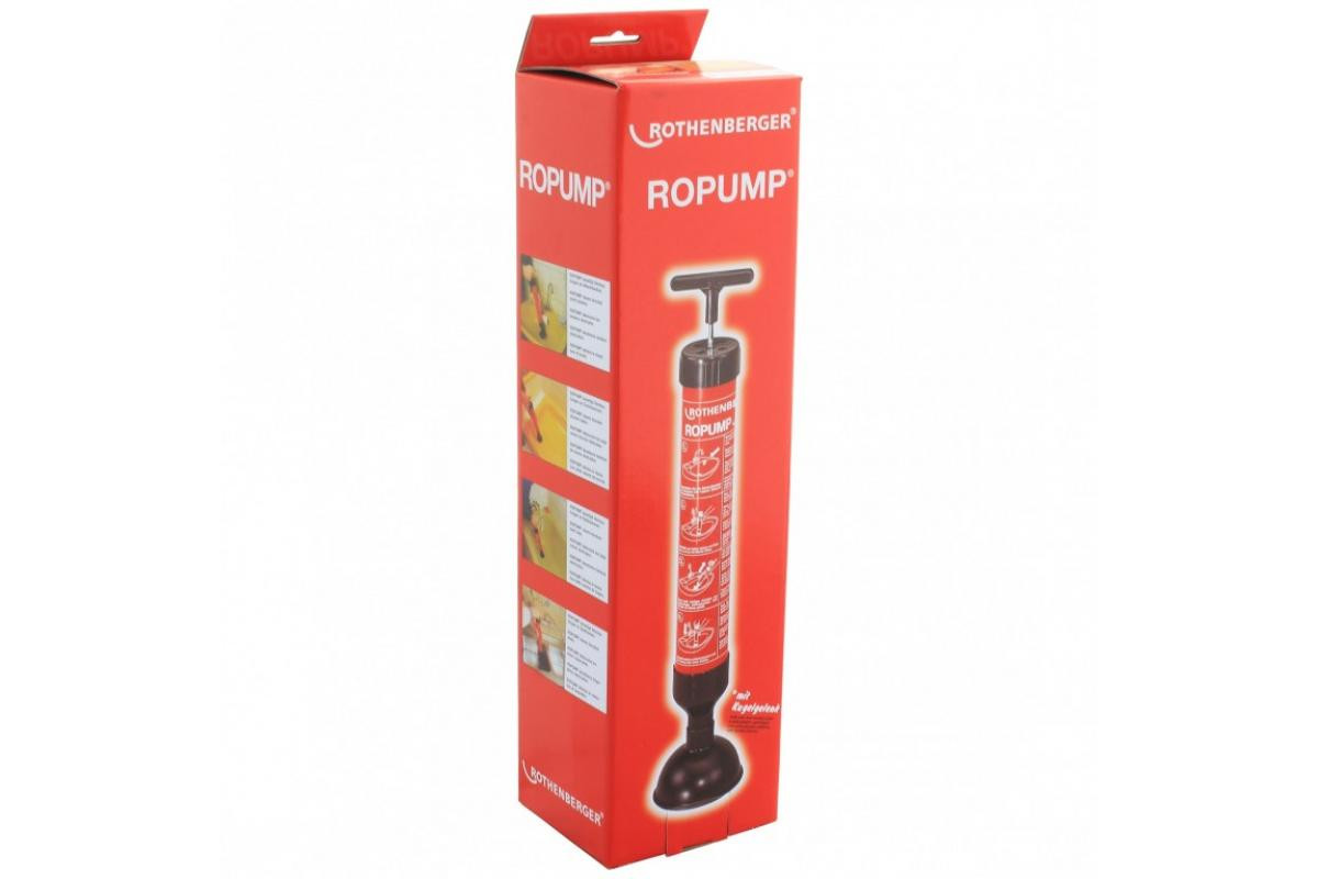Вантуз проф с пневмоцилиндр сантехнический Ropump Rothenberger 71991