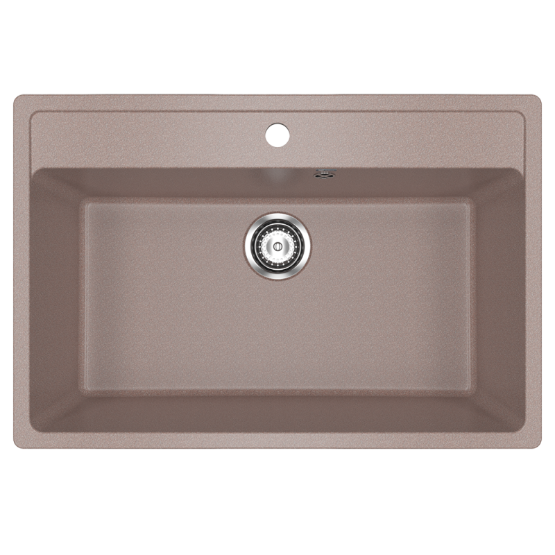 Кухонная мойка 76х51см терракот ULGRAN Classic U-600-307