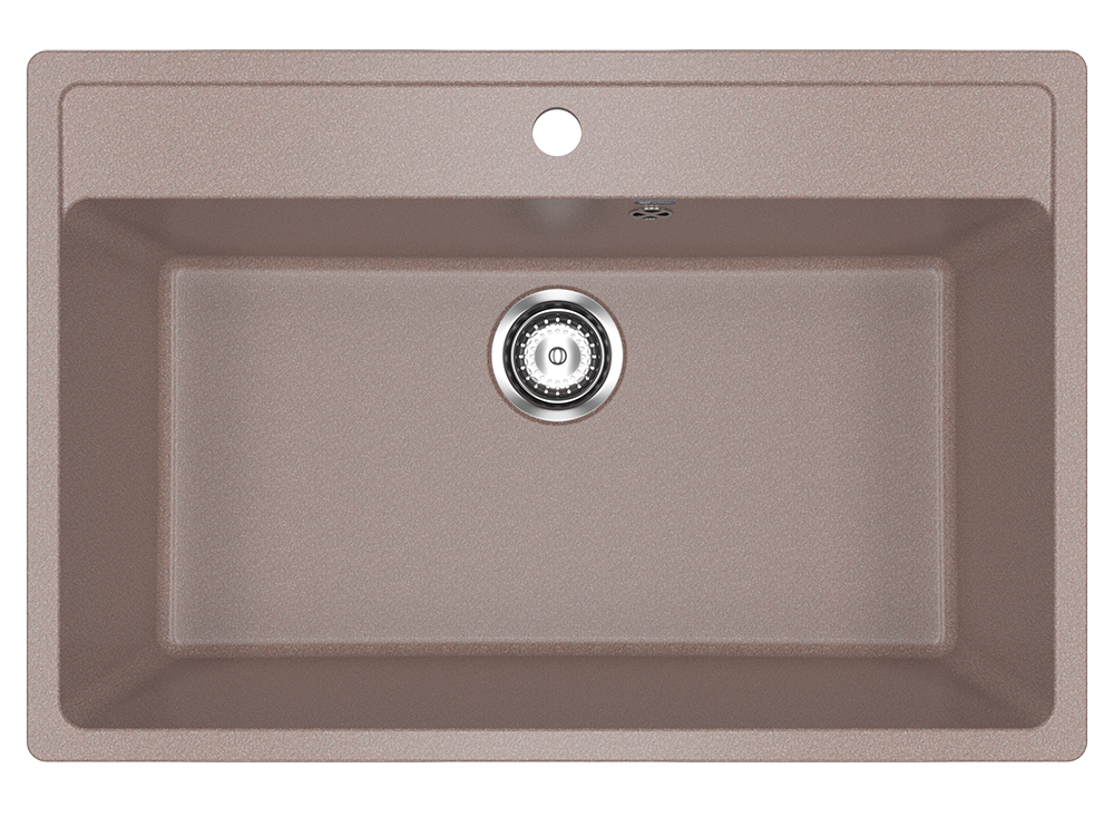 Кухонная мойка 76х51см терракот ULGRAN Classic U-600-307