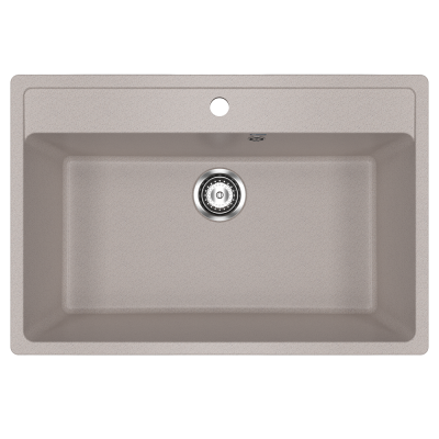Кухонная мойка 76х51см песочная ULGRAN Classic U-600-302