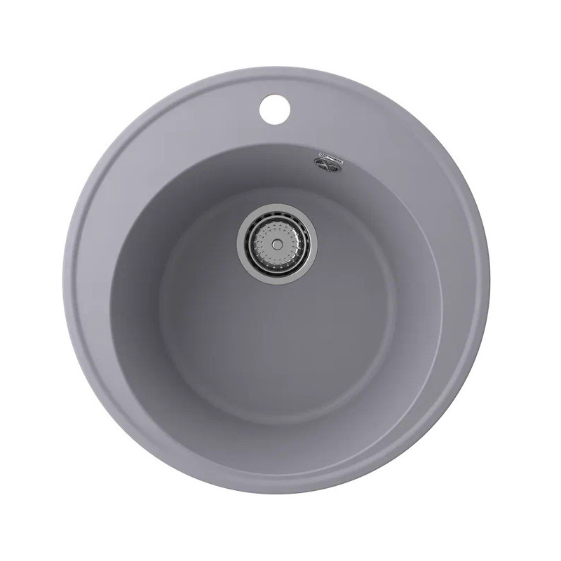 Кухонная мойка 48.5см бетон ULGRAN Quartz 485-05