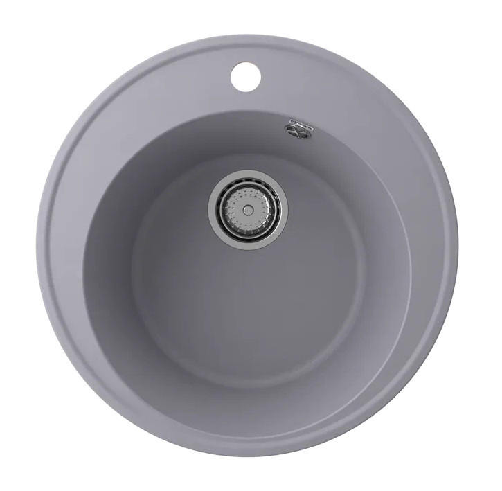 Кухонная мойка 48.5см бетон ULGRAN Quartz 485-05