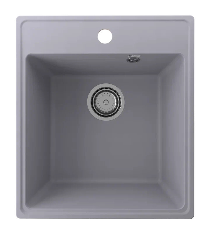 Кухонная мойка 42х48см бетон ULGRAN Quartz 425-05