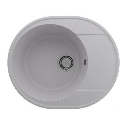Кухонная мойка 58х48см платина ULGRAN Quartz 585-04