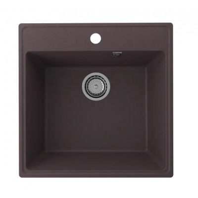 Кухонная мойка 50х50см трюфель ULGRAN Quartz 505-06