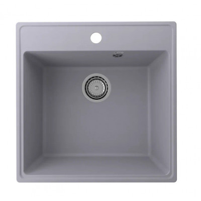 Кухонная мойка 50х50см бетон ULGRAN Quartz 505-05