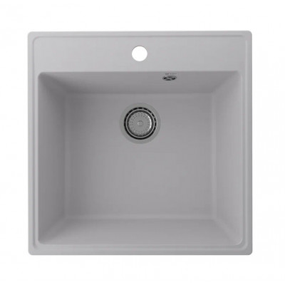 Кухонная мойка 50х50см платина ULGRAN Quartz 505-04