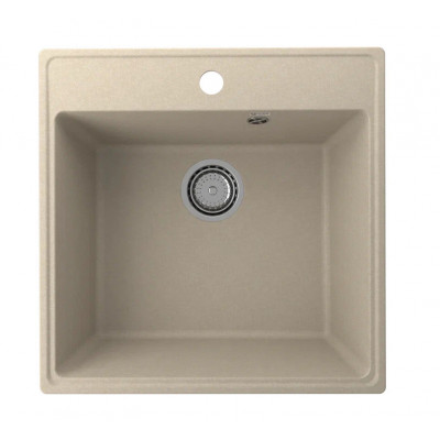 Кухонная мойка 50х50см десерт ULGRAN Quartz 505-03