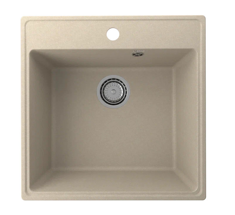 Кухонная мойка 50х50см десерт ULGRAN Quartz 505-03