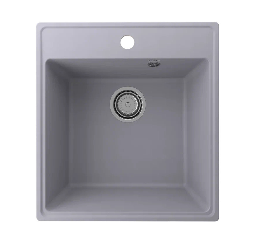 Кухонная мойка 50х46см бетон ULGRAN Quartz 460-05