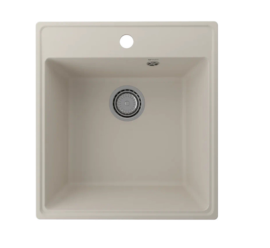 Кухонная мойка 50х46см лен ULGRAN Quartz 460-02