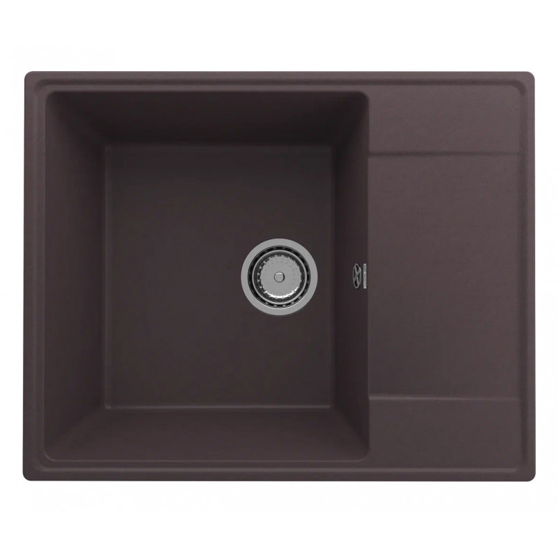 Кухонная мойка 60х48см трюфель ULGRAN Quartz 605-06
