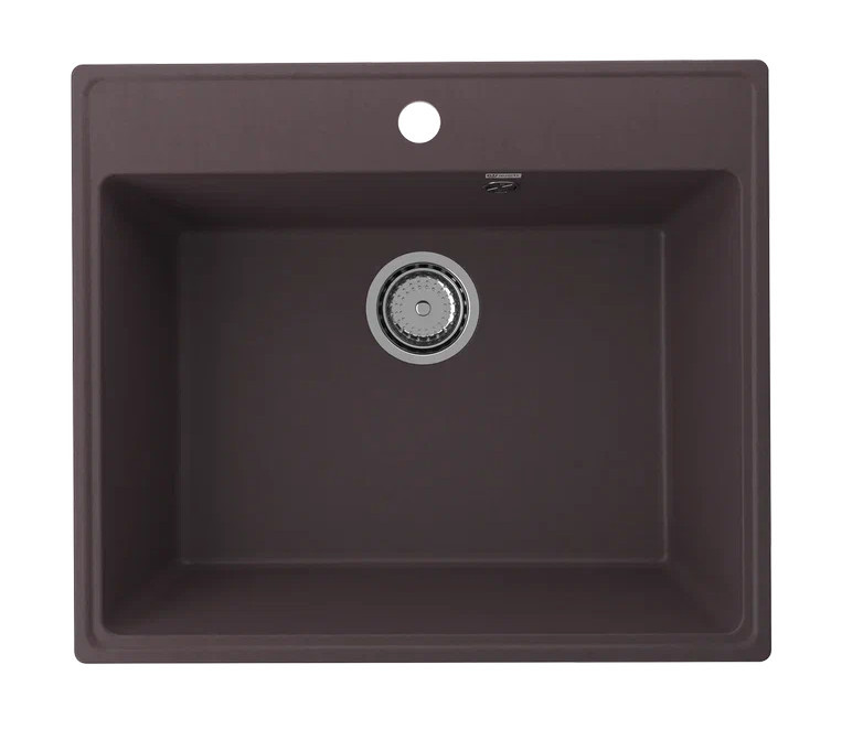 Кухонная мойка 58х50см трюфель ULGRAN Quartz 580-06