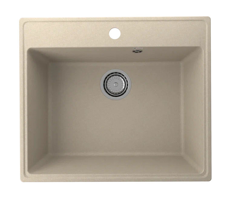 Кухонная мойка 58х50см десерт ULGRAN Quartz 580-03