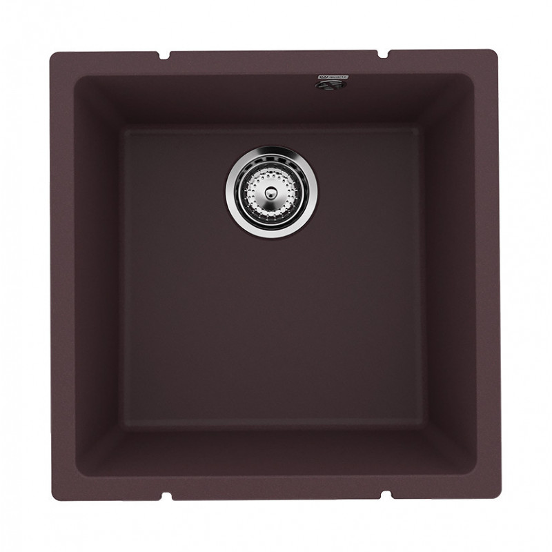 Кухонная мойка 45х45см трюфель ULGRAN Quartz 400-06