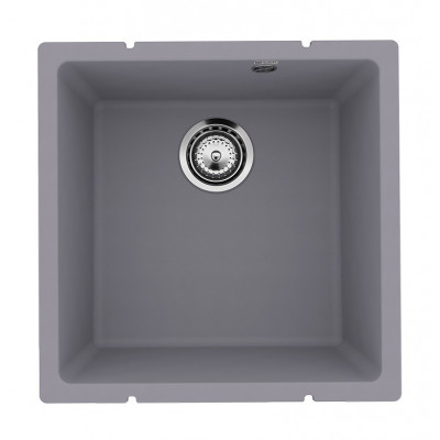 Кухонная мойка 45х45см бетон ULGRAN Quartz 400-05