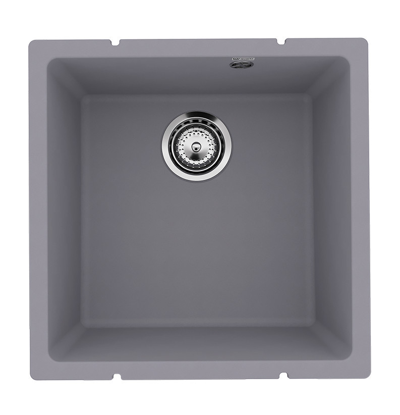 Кухонная мойка 45х45см бетон ULGRAN Quartz 400-05