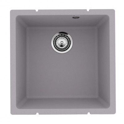 Кухонная мойка 45х45см платина ULGRAN Quartz 400-04
