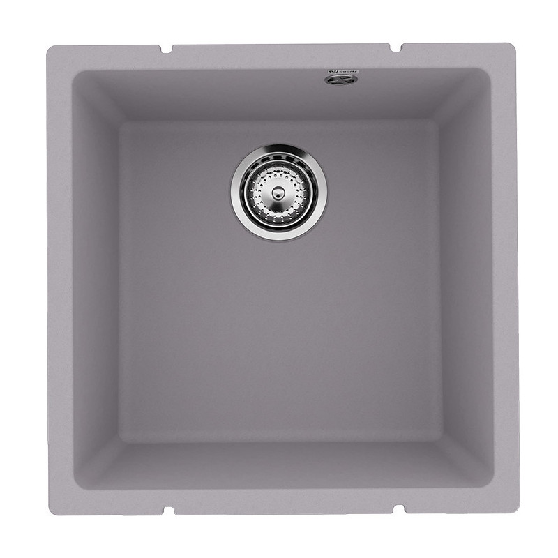 Кухонная мойка 45х45см платина ULGRAN Quartz 400-04