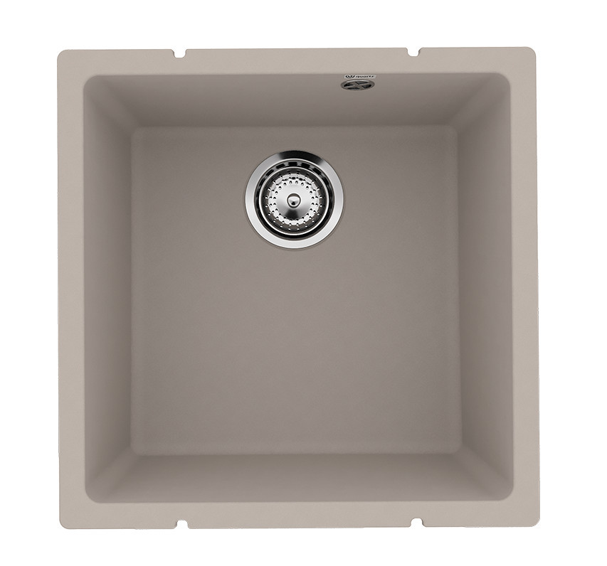 Кухонная мойка 45х45см лен ULGRAN Quartz 400-02