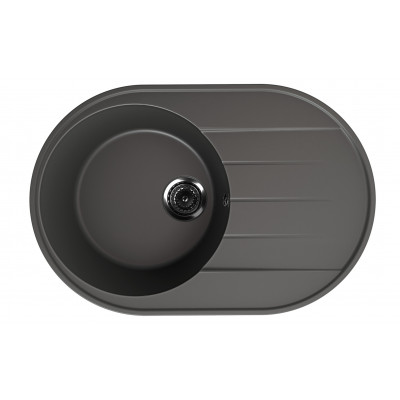 Кухонная мойка 75х50см асфальт ULGRAN Quartz 750-09