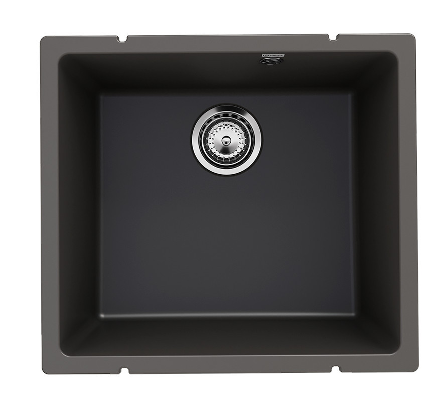 Кухонная мойка 50х45см асфальт ULGRAN Quartz 450-09