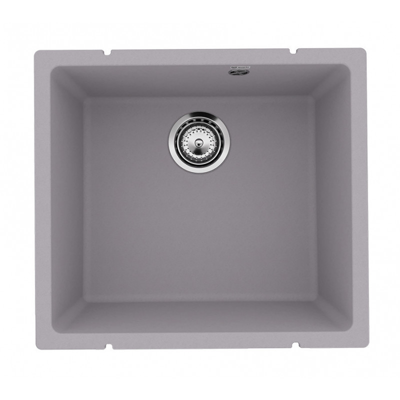 Кухонная мойка 50х45см платина ULGRAN Quartz 450-04
