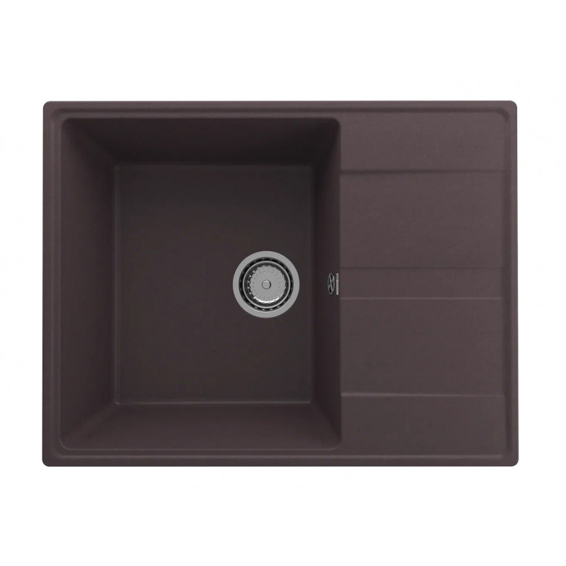 Кухонная мойка 65х50см трюфель ULGRAN Quartz 650-06