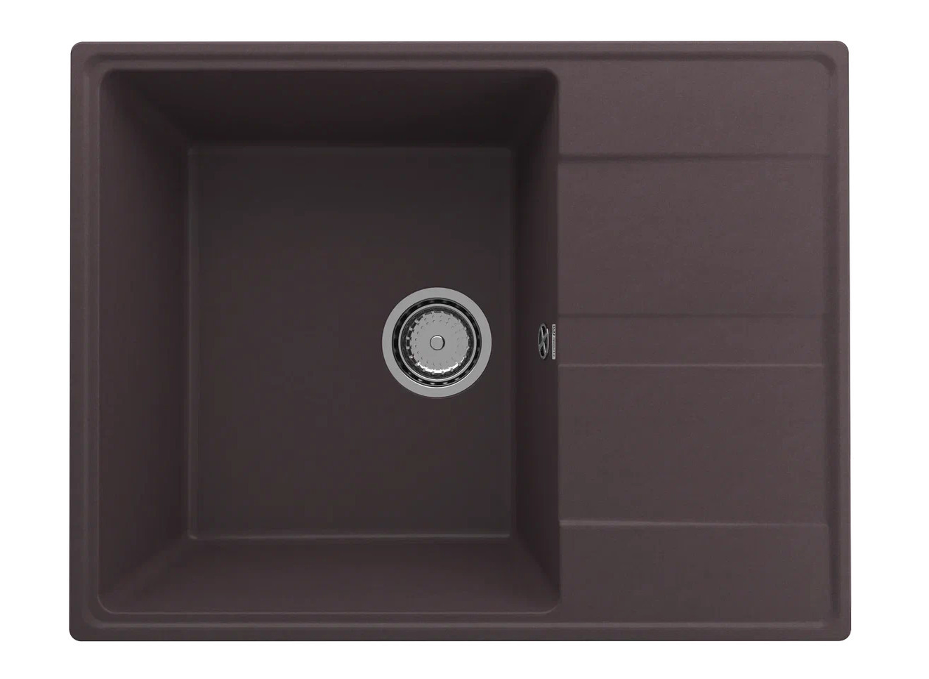 Кухонная мойка 65х50см трюфель ULGRAN Quartz 650-06