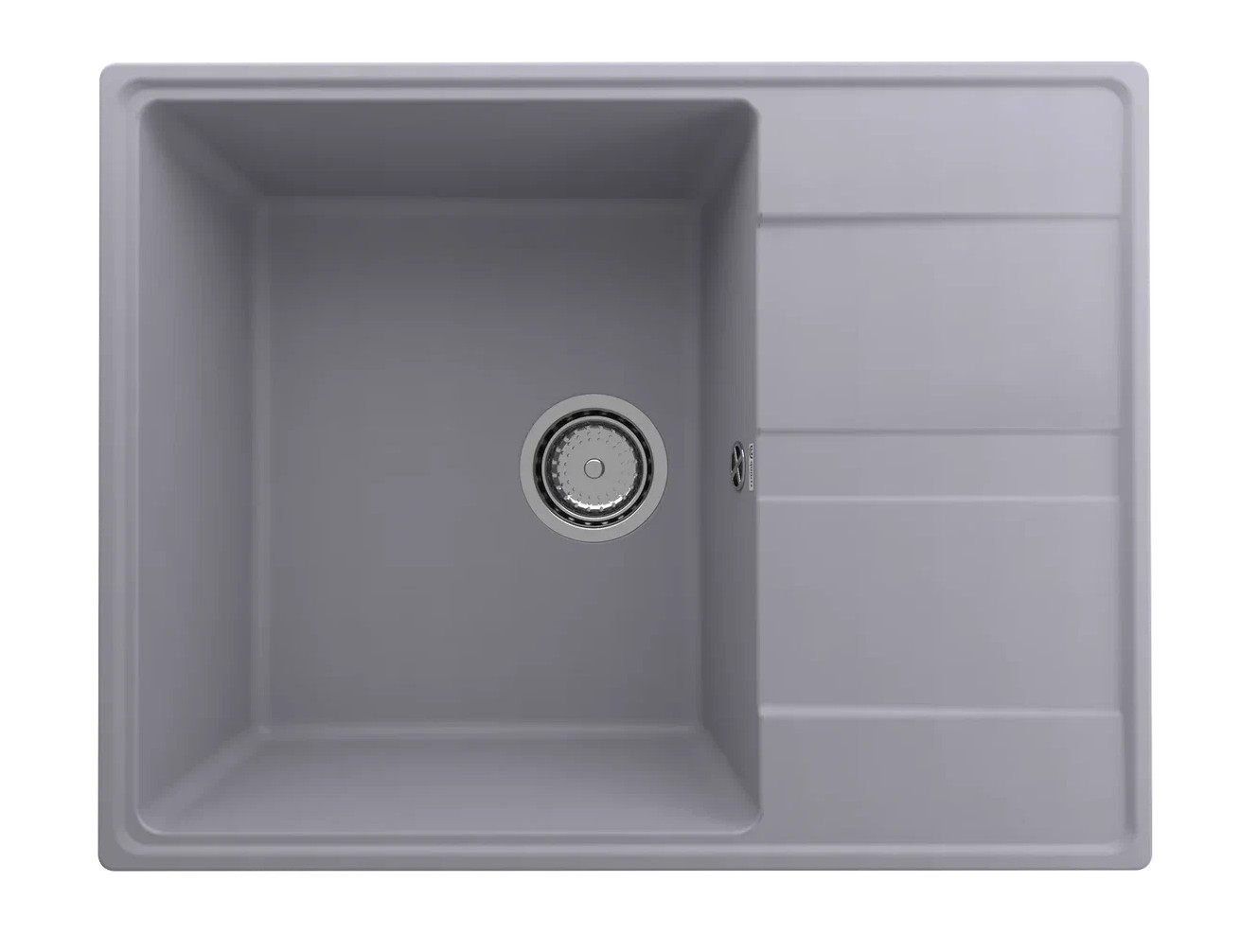 Кухонная мойка 65х50см бетон ULGRAN Quartz 650-05