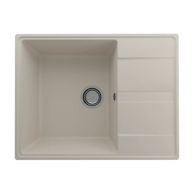 Кухонная мойка 65х50см лен ULGRAN Quartz 650-02