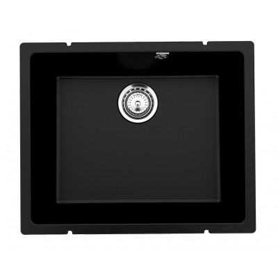 Кухонная мойка 55х45см уголь ULGRAN Quartz 500-07