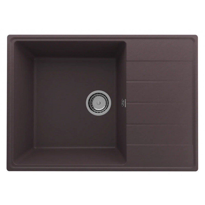 Кухонная мойка 70х50см трюфель ULGRAN Quartz 700-06