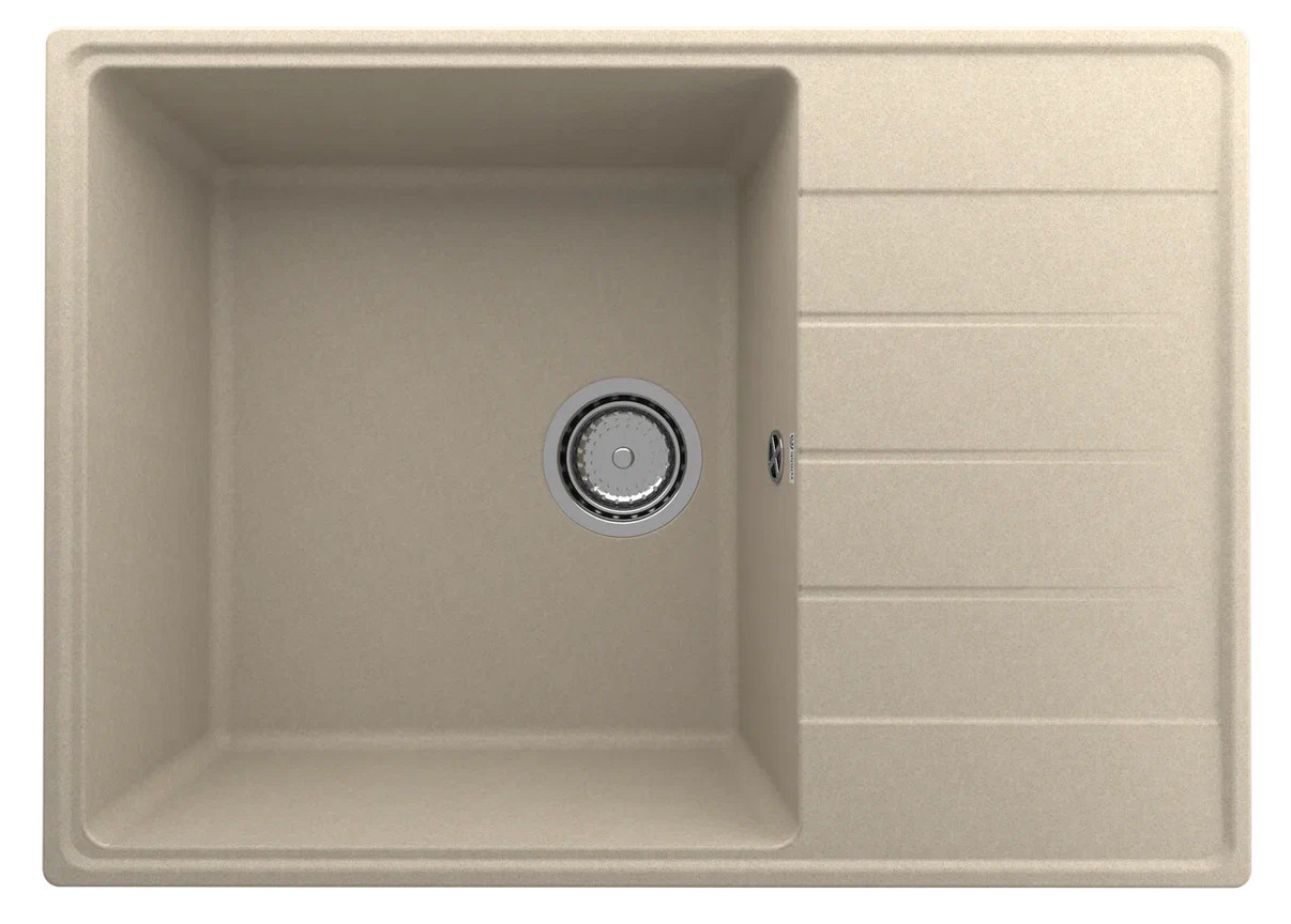 Кухонная мойка 70х50см десерт ULGRAN Quartz 700-03