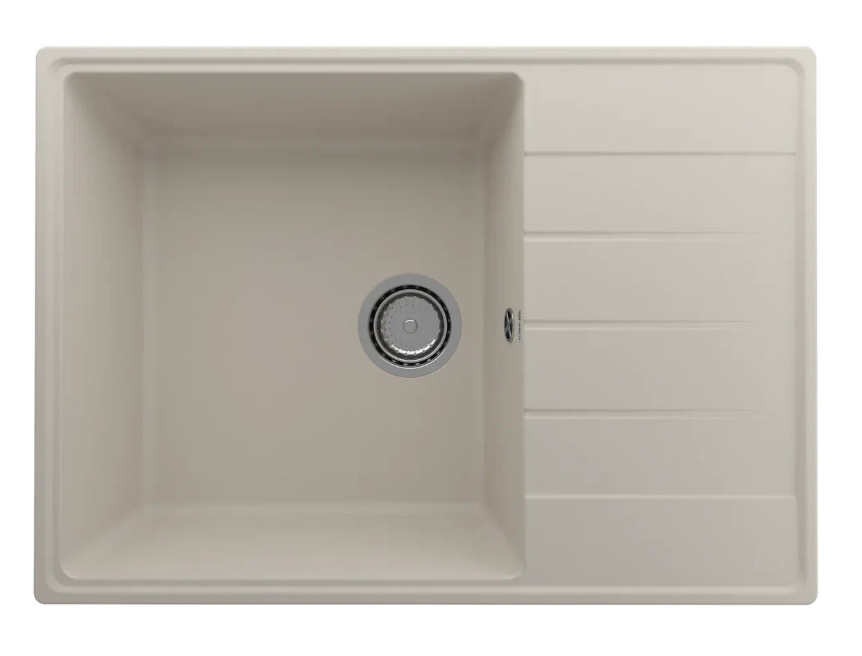 Кухонная мойка 70х50см лен ULGRAN Quartz 700-02