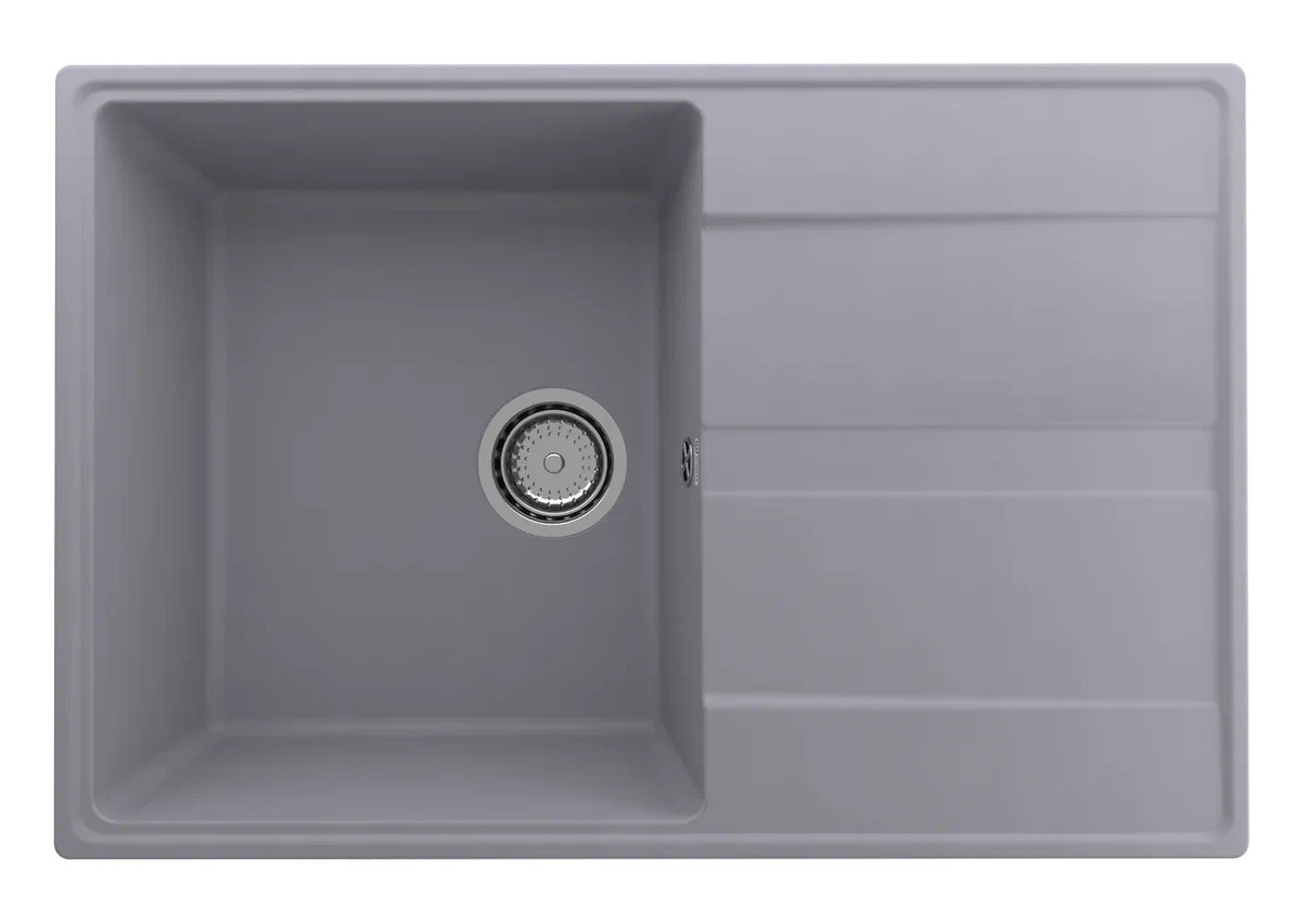 Кухонная мойка 75х50см бетон ULGRAN Quartz 750-05