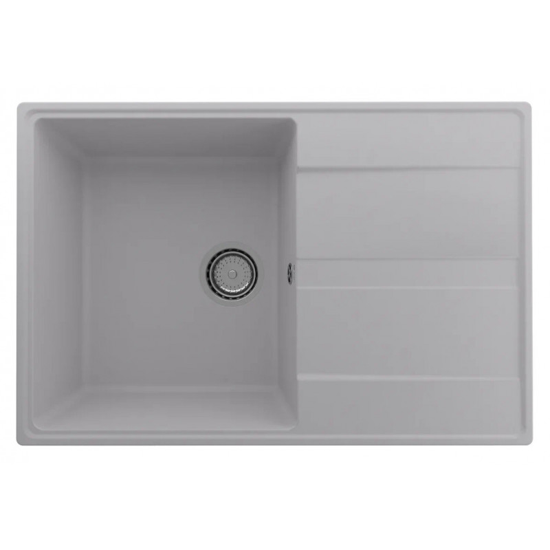 Кухонная мойка 75х50см платина ULGRAN Quartz 750-04