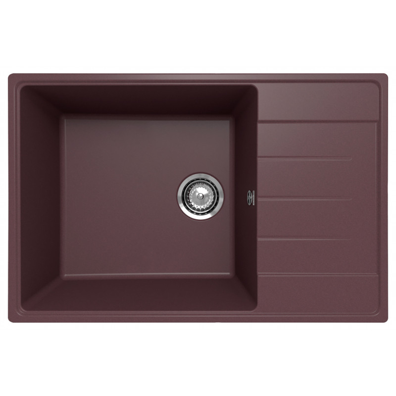Кухонная мойка 76х50см трюфель ULGRAN Quartz 760-06