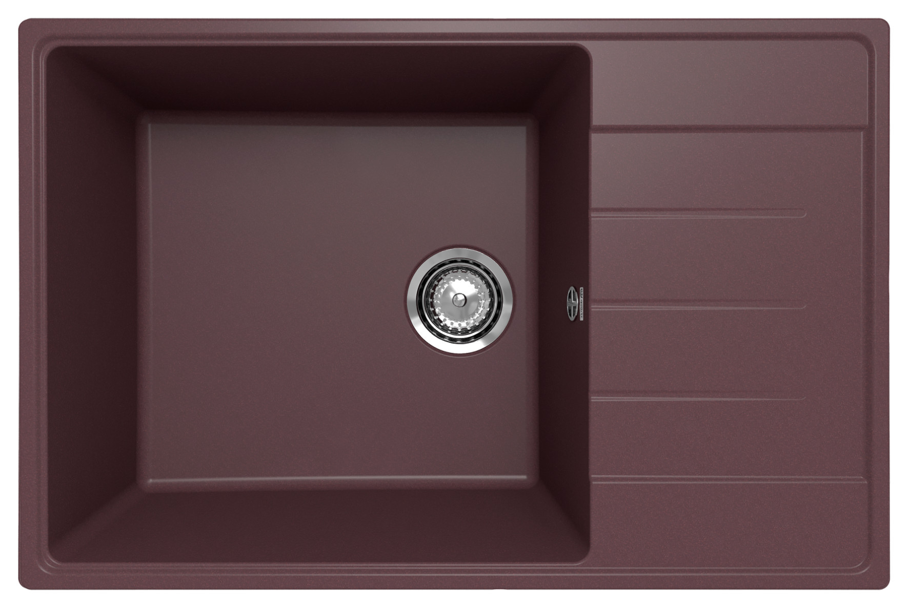Кухонная мойка 76х50см трюфель ULGRAN Quartz 760-06