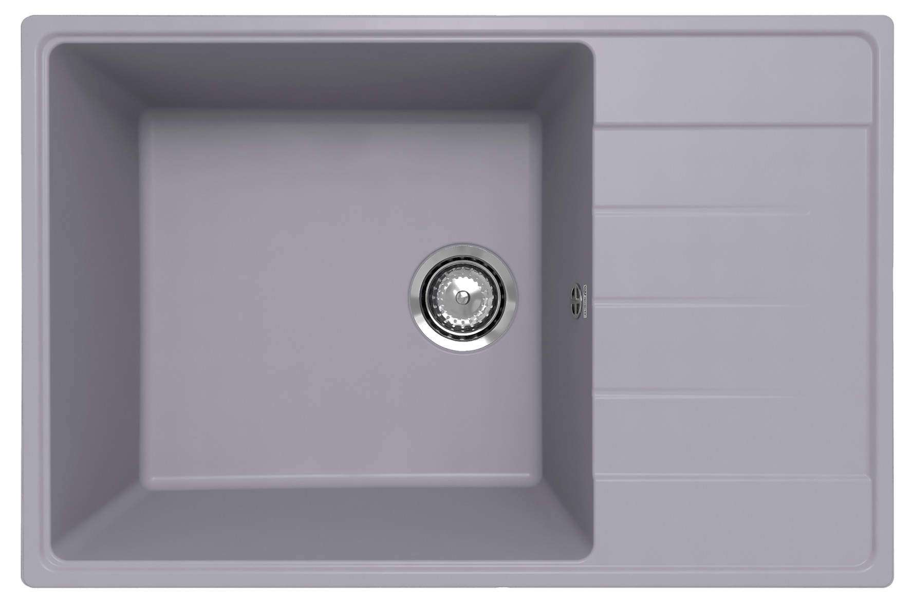 Кухонная мойка 76х50см бетон ULGRAN Quartz 760-05