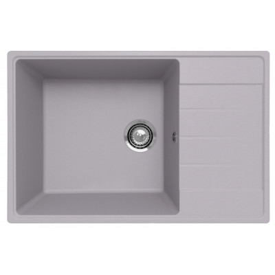 Кухонная мойка 76х50см платина ULGRAN Quartz 760-04