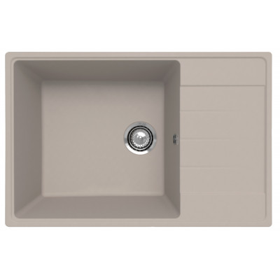 Кухонная мойка 76х50см лен ULGRAN Quartz 760-02