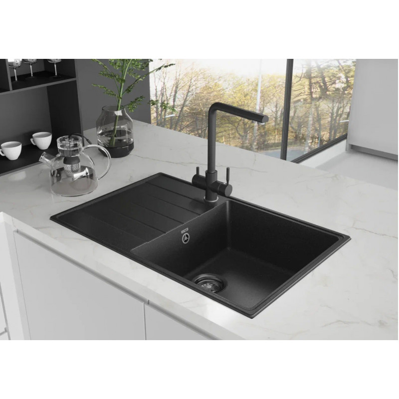 Кухонная мойка 78х50см космос ULGRAN Quartz 780-08