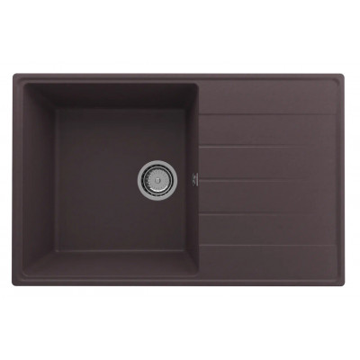 Кухонная мойка 78х50см трюфель ULGRAN Quartz 780-06