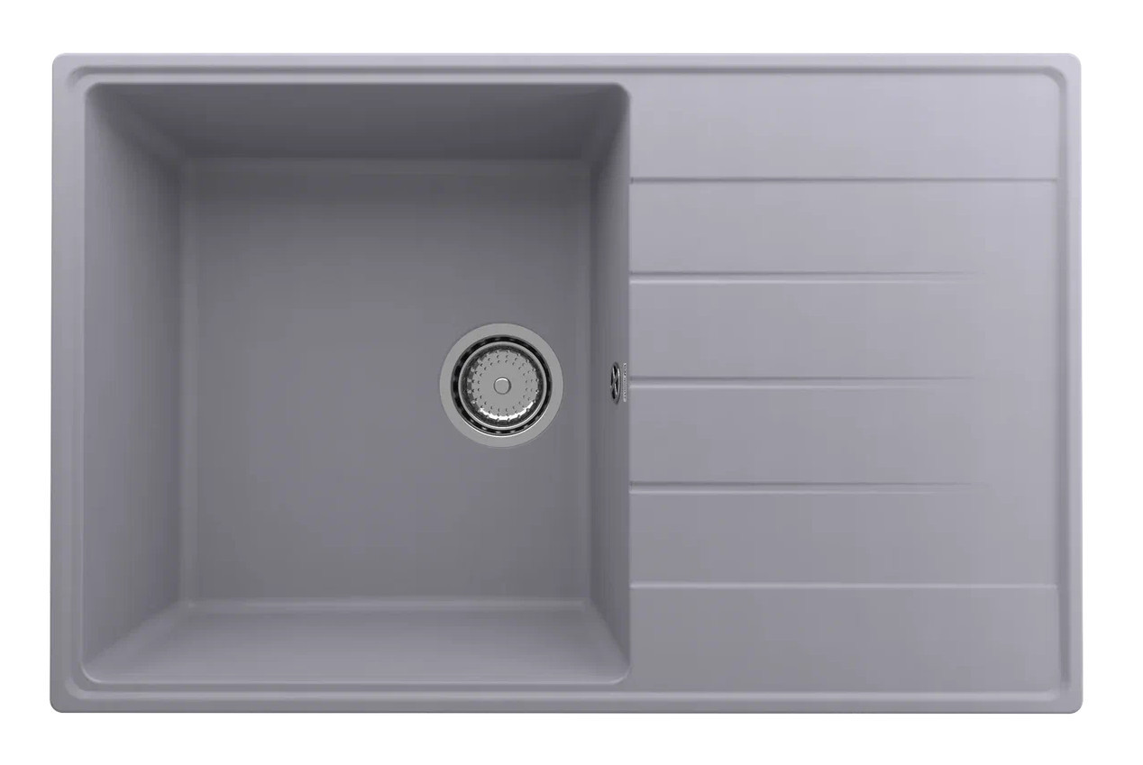 Кухонная мойка 78х50см бетон ULGRAN Quartz 780-05