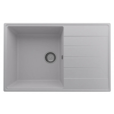 Кухонная мойка 78х50см платина ULGRAN Quartz 780-04
