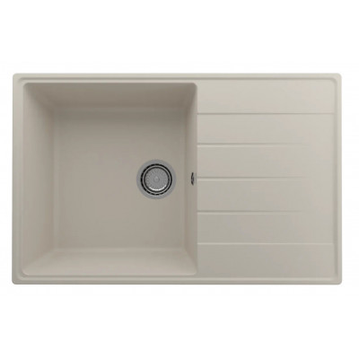 Кухонная мойка 78х50см лен ULGRAN Quartz 780-02
